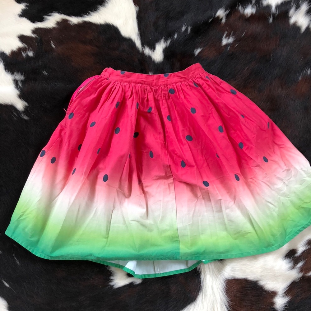 Unique vintage watermelon skirt 29 inch waist